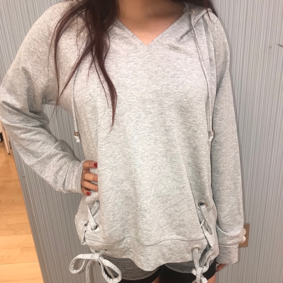 Michael Kors Sweaters - NWT Michael Kors Grey sweater Size L 